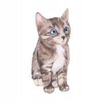 Железный кот смешной смешной от 2 до 15 см