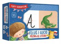 FELUS и GUCIO узнают буквы сенсорные карты для изучения букв 3 года