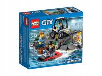 LEGO 60127 City - Więzienna Wyspa - zestaw startowy - łazik motorówka NOWY