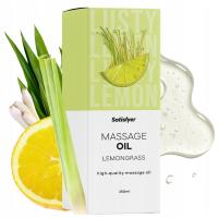 Olejek do masażu relaksacyjnego i erotycznego TRAWA CYTRYNOWA 250 ml