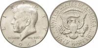 50 centów USA (1967) Half Dollar John F. Kennedy Mennica P SMS AG400
