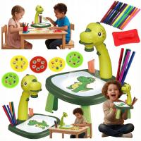 Projektor Do Rysowania Dla Dzieci Stolik LED Żyrafa 36 Wzorów Mazaki 3+