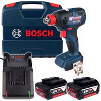 Klucz udarowy 200 Nm GDX 18V-200 Bosch 2x4,0 Ah + walizka