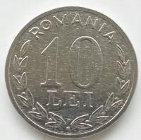 Rumunia 10 lei 1995 Republika Rumunii Znakomity (XF)