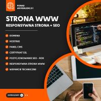 STRONA INTERNETOWA WWW | 10 PODSTRON | RESPONSYWNA | HOSTING DOMENA SSL SEO