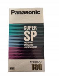 Kaseta vhs PANASONIC SUPER SP 180 VV-E180SP-A