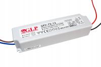 Zasilacz do LED GLP GPV 12V/6A, stałonapięciowy, IP67, obudowa plastikowa