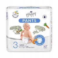 BELLA PIELUCHOMAJTKI HAPPY PANTS MIDI 6-11KG 26SZT