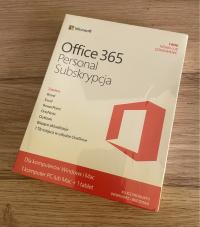 Aaa Office 365 Personal Subskrypcja Windows/Mac 1 PC / 12 miesięcy BOX