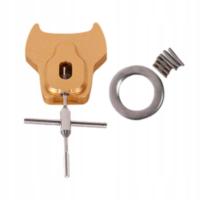 Narzędzie do naprawy kołowrotka wędkarskiego Narzędzie do usuwania łożysk kołowrotka Trzpień łożyska kołowrotka złoty