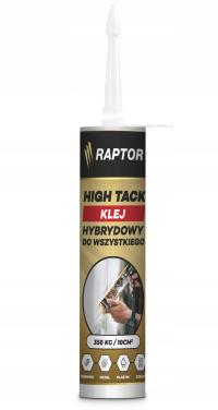 Raptor High Tack - klej montażowy hybrydowy do wszystkiego 290ml