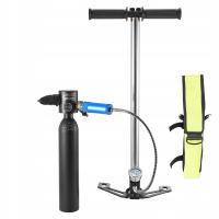 SucceBuy Butla Do Nurkowania 0,5L Przenośny Z Pompką Napełniana Ponownie