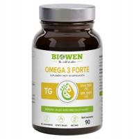 BIOWEN FISH OMEGA-3 FORTE EPA 1000mg DHA 500mg 90 kaps SERCE MÓZG Odporność