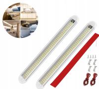 120LED ЛАМПА С ВЫКЛЮЧАТЕЛЕМ САЛОНА АВТОМОБИЛЯ 12V 2ШТ