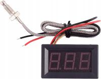 Termometr przemysłowy do pomiaru wysokiej temperatury wyświetlacz LEDy,