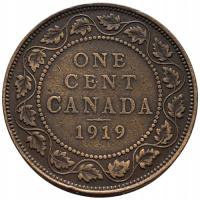 45932. Kanada, 1 cent, 1919r.