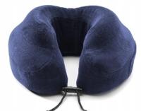 Poduszka podróżna do samolotu i samochodu Cabeau Classic Navy