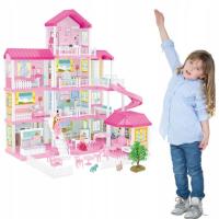 Кукольный Домик Пластиковая Мебель Куклы Dream Villa 325 Элементов