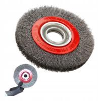 SZCZOTKA DRUCIANA tarczowa do szlifierki stołowej 200 mm Z REDUKCJAMI