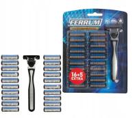 MASZYNKA DO GOLENIA 21 sztuk 3 OSTRZA GOLARKA Z ZAPASEM OSTRZY