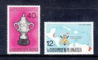 St. KITTS NEVIS Mi 315-316 sport CRICKET seria z 1976