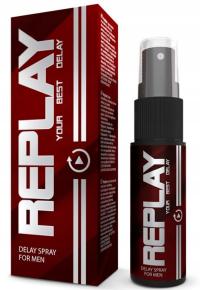 Spray Opóźniający Wytrysk z efektem nawilżającym Intimateline Replay 20 Ml