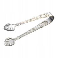 Przystawka do żywności Tong Piekarnik Food Tong BBQ Sałatka Frytkownica Serwująca srebrna