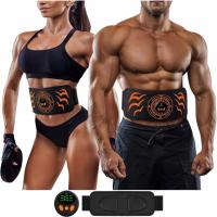 Электростимулятор мышц живота пояс для похудения ABS 6 режимов универсальный