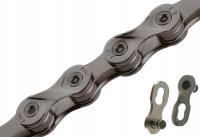 Велосипедная цепь KMC X9 Service GREY 9 рядов 116 звеньев шпилька