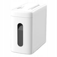 Cicha 40dB, mała niszczarka zgodna z RODO P5, ścinki 2,5x12mm, Wygodny Kosz