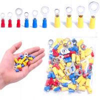 Коннекторы концевые муфты изолированные 100 шт. Набор