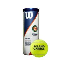 Теннисные мячи WILSON ROLAND GARROS CLAY COURT 3 шт.