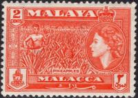 Malaya/Malacca QEII 2 c.czysty **