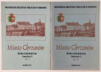 Miasto Chrzanów bibliografia 1-2 Halina Fleszar