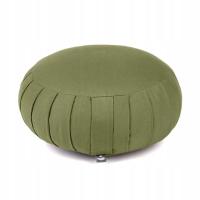 Poduszka do medytacji Zafu Bodhi Eco regulowana wysokość łuska orkiszowa