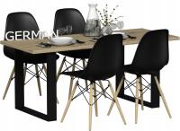 Современный кухонный обеденный стол и 4 стула Loft ARTISAN