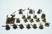 Warhammer Fantasy Battle Orcs Goblins Skaven Beastmen zestaw 20 figurek