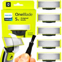 Golarka Philips 5x OSTRZA DO MASZYNKI OneBlade pędzelek żel