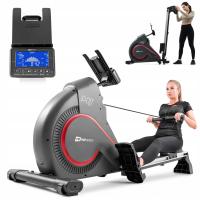 Wioślarz Elektromagnetyczny Smart Składany Ergometr Trenażer Kinomap 140kg