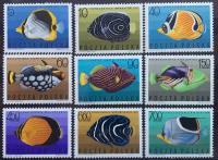 Fi 1600-1608 ** 1967 - Ryby egzotyczne