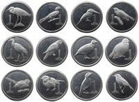 Samoa 2020 - 1 Sene Year Ptaki zestaw monet obiegowych (12 sztuk)