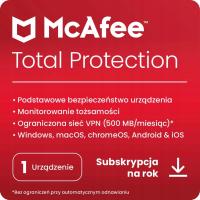 McAfee Total Protection 1 ст. / 12 месяцев
