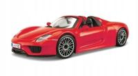 PORSCHE 918 SPYDER RED 1:24 BBURAGO