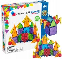 MAGNA TILES KLOCKI MAGNETYCZNE COMBO microMAGS 46 EL.