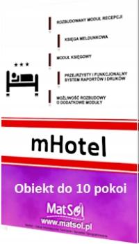 Matsol mHotel - program dla hoteli 1 PC / licencja wieczysta ESD