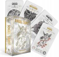 KARTY DO GRY TAROTA ZESTAW KART ANGEL TAROT PRZYWOŁYWANIE ANIOŁÓW 72 SZT