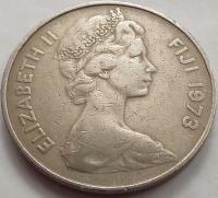 0370 - Fidżi 20 centów, 1973