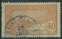 Kolonie fr. Guadeloupe 40 cent. - Osada