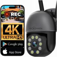 Kamera IP zewnętrzna mi-media kamera obrotowa 8MP UHD WiFi O-KAM PRO