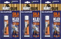 3szt BOSTIK MAMUT GLUE KLEJ UNIWERSALNY 25ml Biały DO WSZYSTKIEGO SUPER MOC